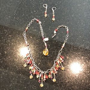 Tres Jolie necklace & earrings set
